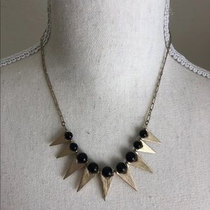 Rue21 Black and Gold Necklace